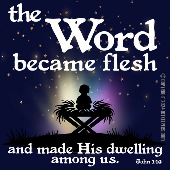 The Word John 1:14 Jesus T-shirt