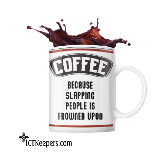Ceramic Funny Coffee Mug Slap Ceramic Funny Coffee Mug Slap