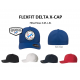 CA FlexFit Delta X-Cap Fitted with 2 Patch Styles YP180