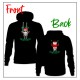 Santa Biker Christmas T-Shirt or Hoodie