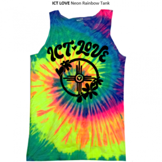 ICT LOVE Tie Dye Tank