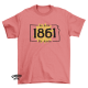 Kansas 1861 History T-Shirt