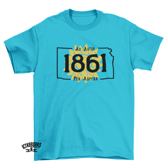 Kansas 1861 History T-Shirt