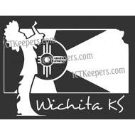 Keeper Wichita Flag Decal