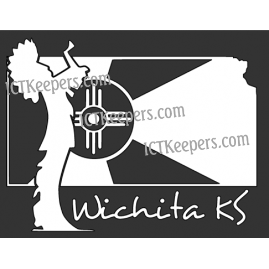 9-pack Wichita ICT Decal